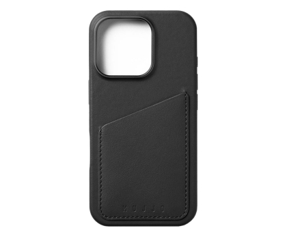 Etui do telefonów MUJJO WalletLeather Case iPhone 16 Pro MagSafe black MUJJOCL052BK